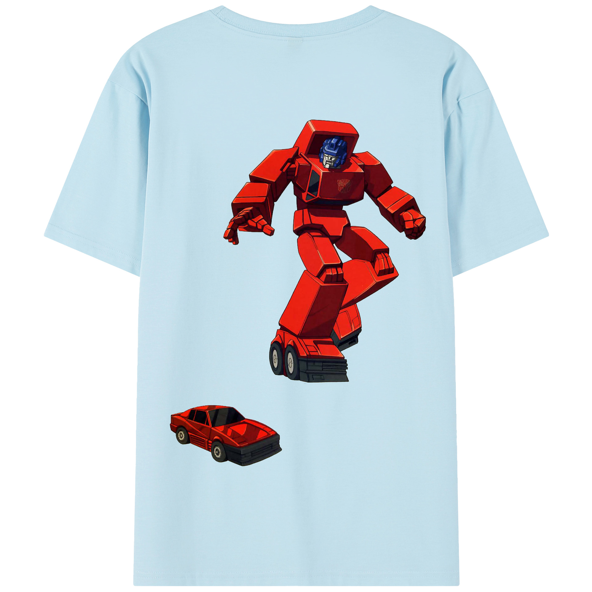 （画像用）  綿100％半袖Tシャツ（背面プリント）